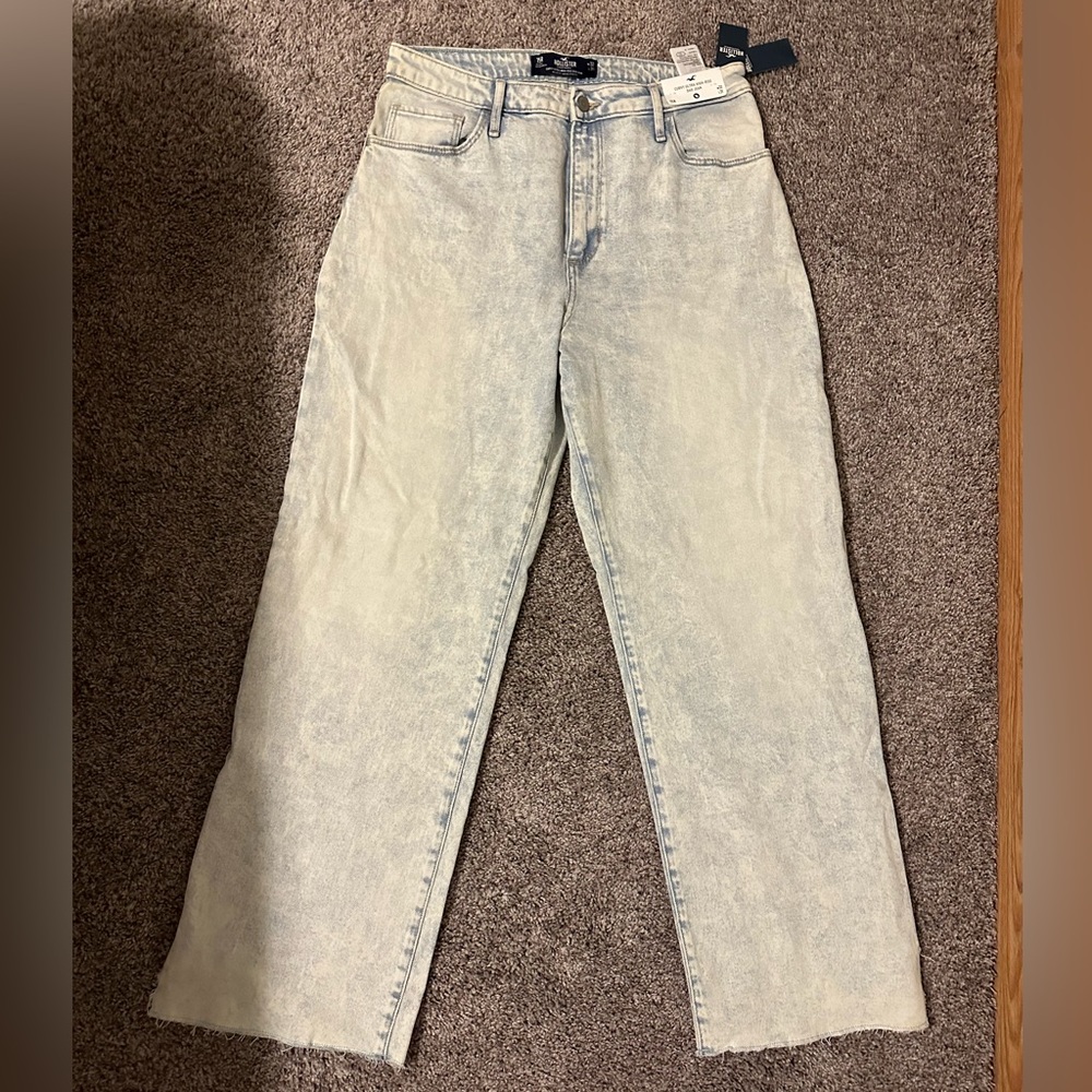 NWT Hollister Curvy Ultra High Rise Dad Jean 15R W32 L31